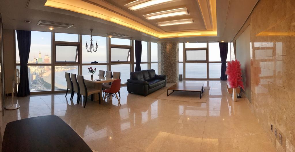 Apartamento Haeundae Ocean Bridge Penthouse Ciudad Metropolitana de Ciudad Metropolitana de Busan Exterior foto